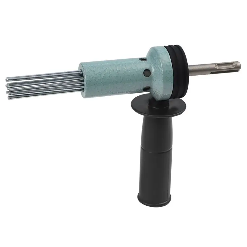 baag-sds-shank-needle-scaler-adapter-in-hardened-alloy-steel-for-electric-hammer-rust-removal-and-masonry-concrete-drilling