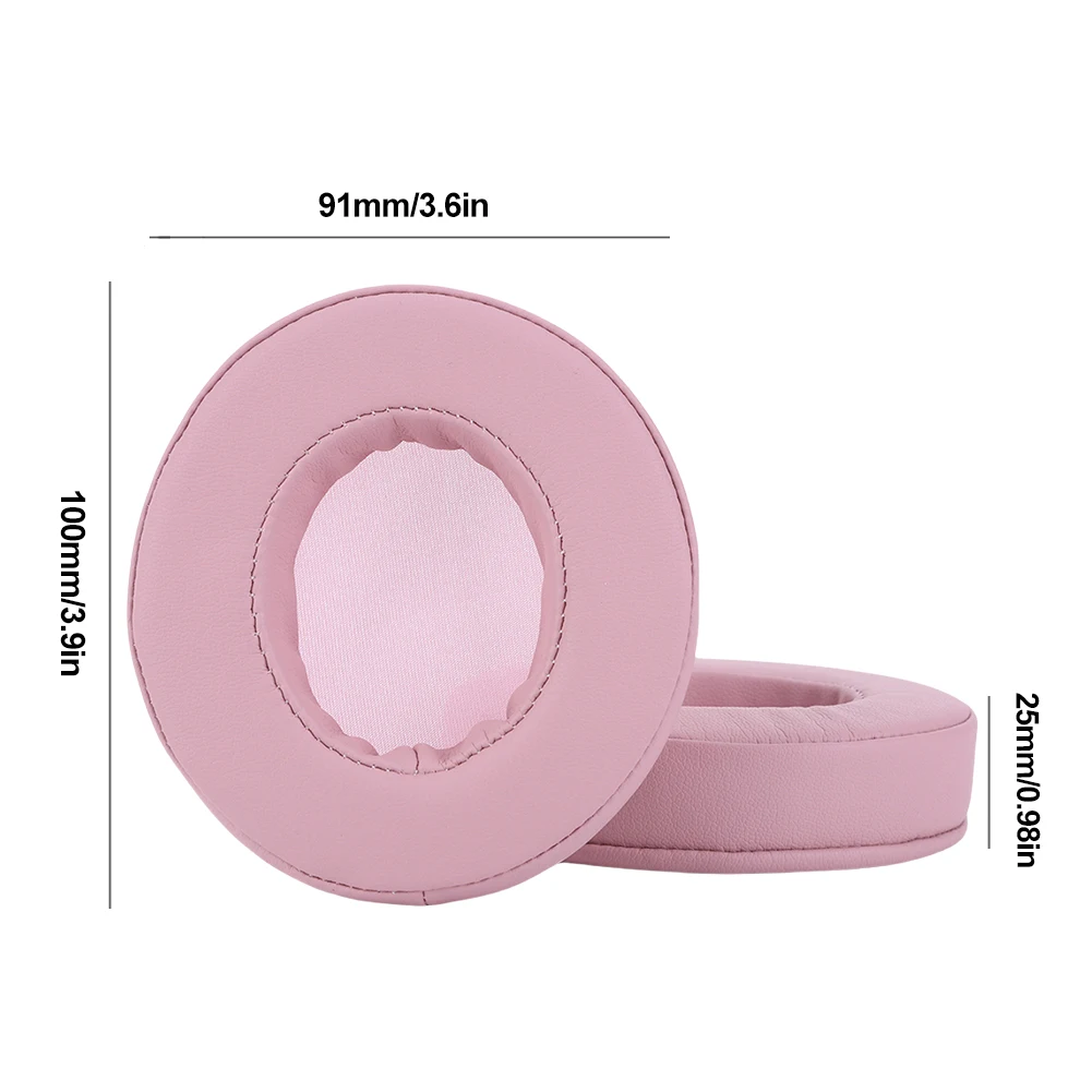 Para razer kraken x almofadas de substituição almofadas de ouvido memória espuma proteína couro copos capa fones de ouvido acessórios, 1 par