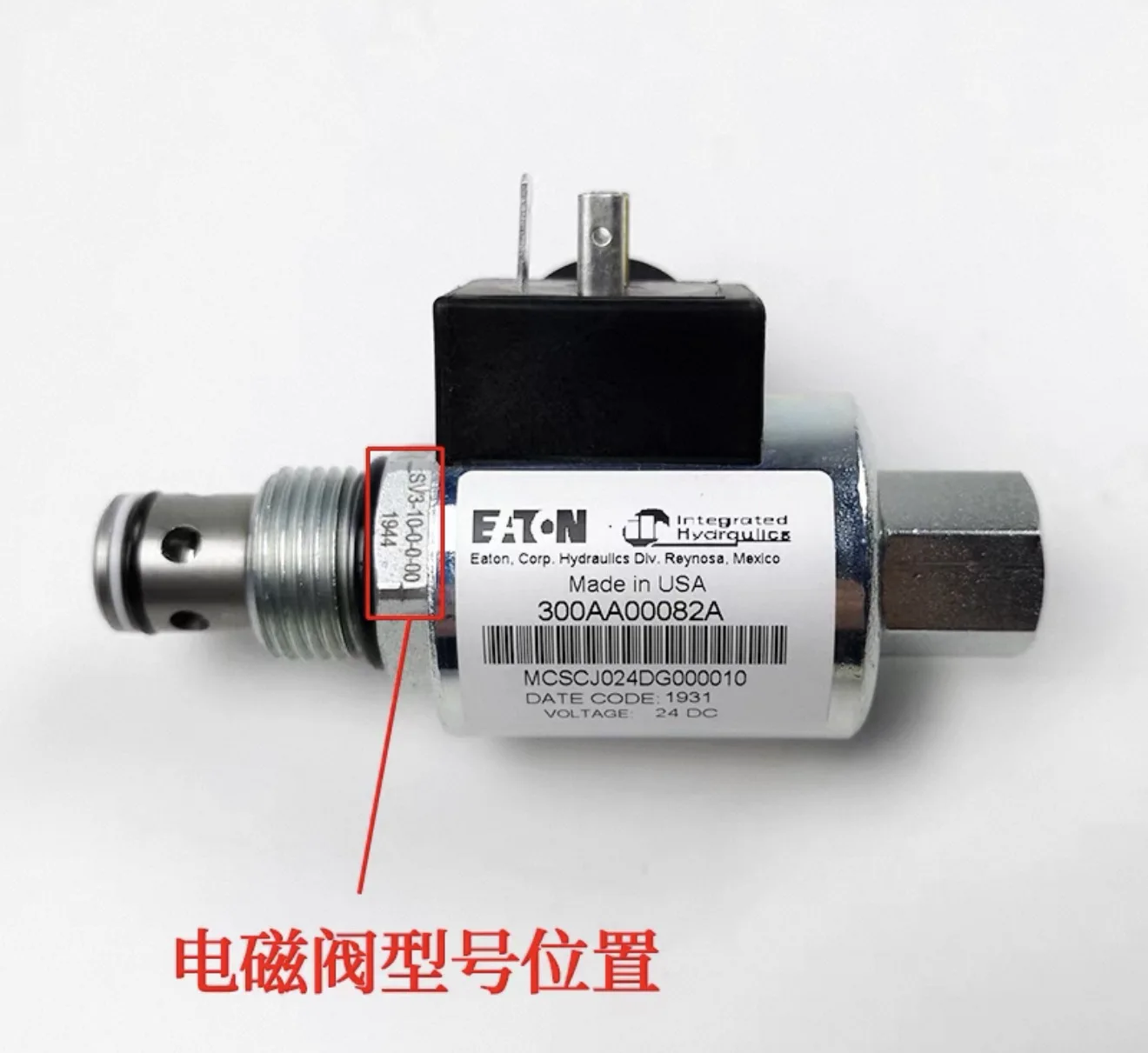 eat on vick ersSV3-20-O SV3-20-OP SV3-20-OS  SV3-10-0-0-00 SV13-20-C-0-00Series Poppet Type, Normally Open Solenoid Valve