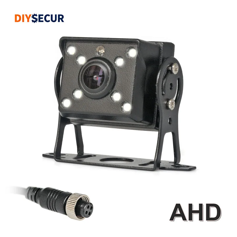 DIYSECUR AHD 720P High Definition Rear View Camera with LED Color Night Vision for Truck Bus Car - 2000000 Pixels