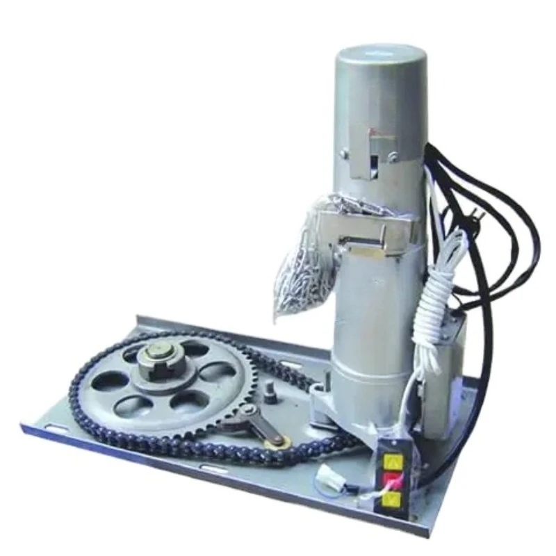 Smart home automatic shutter door and window kit with AC motor, industrial design, load-bearing capacity of 500kg