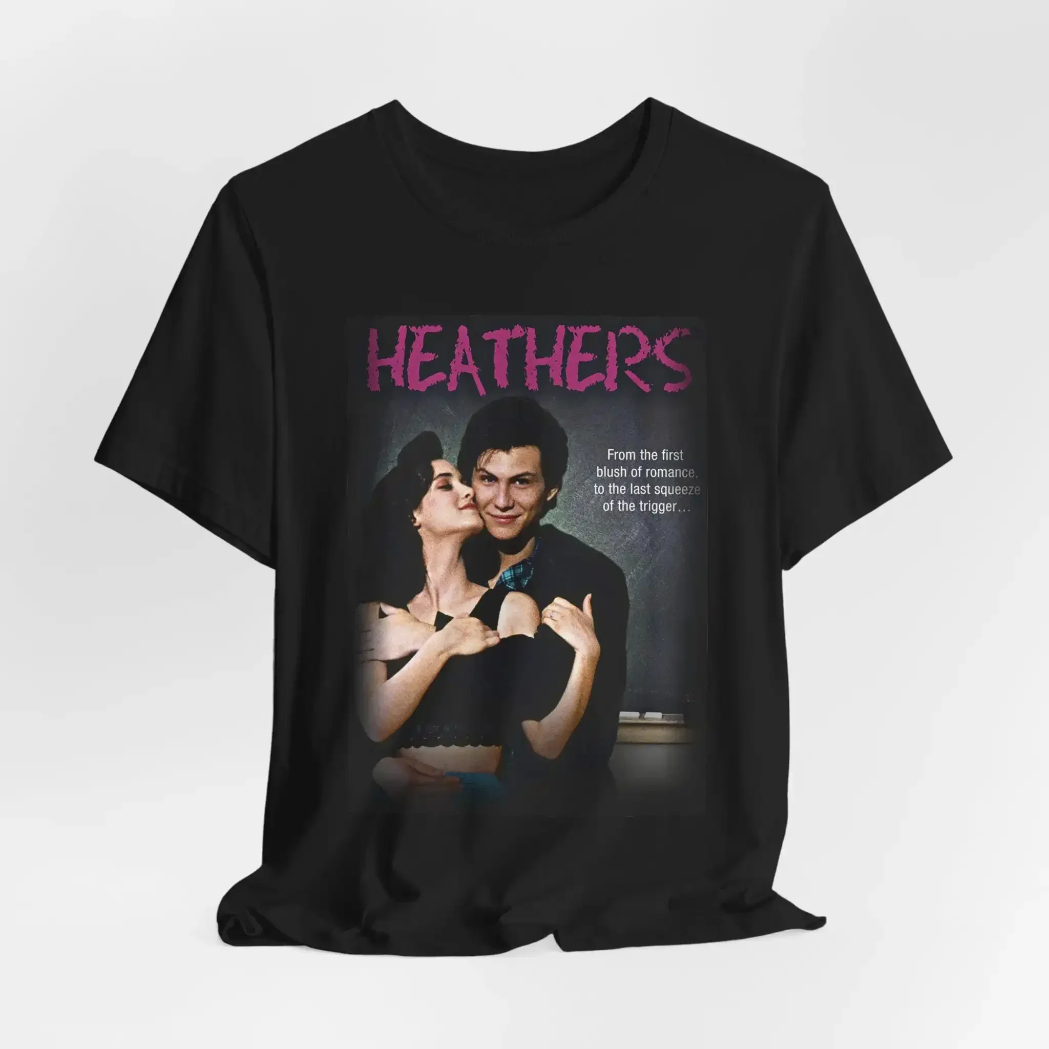 Heathers Movie T Shirt Retro 1980s Wynona Rider Vintage Aesthetic