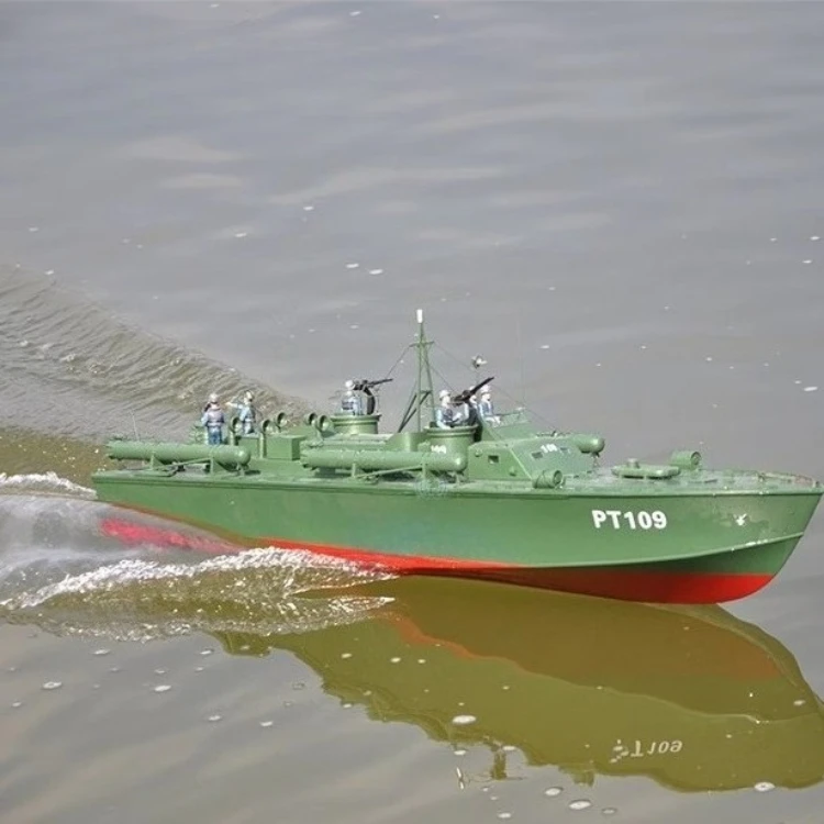 RC Boot 1:25 RTR Version PT-109 Torpedo Boot 1038mm Riesige Kriegsschiff Modell Universal Fernbedienung Racing Schiff Modell Spielzeug