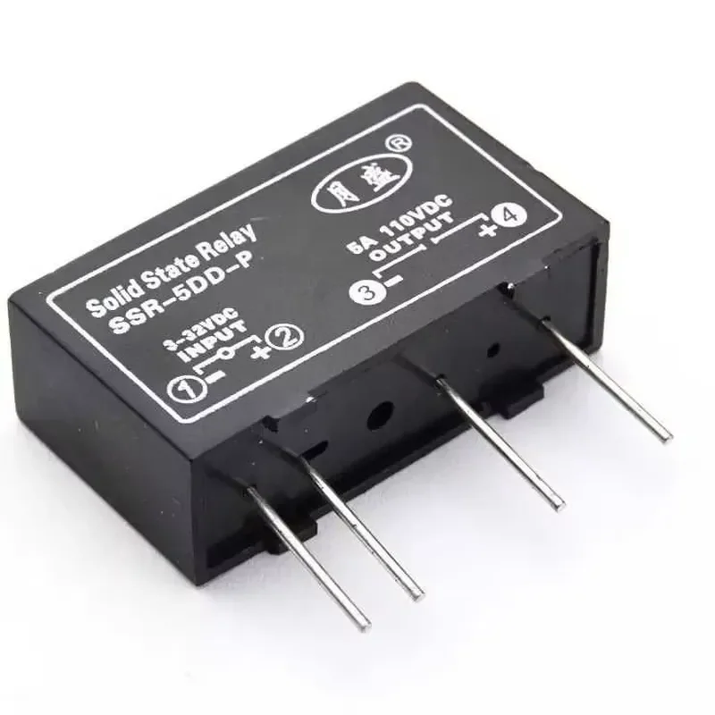 DC SSR-5DD-P Small Solid State Relay PCB In-line DC Control DC Output Compact Module for Industrial Automation Circuit Board