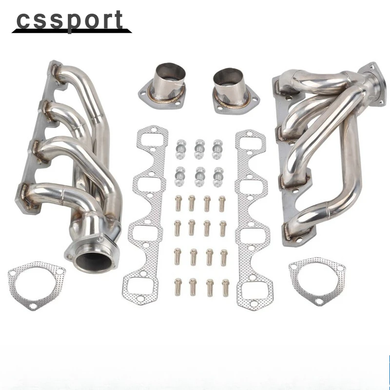 Roestvrijstalen headers Shorty voor Ford 260 289 302 Mustang 302CU 5.0 1964-1977