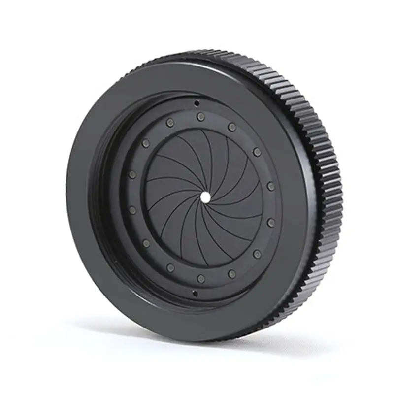 

A21Q -1.5-25Mm Manual Aperture Adjustable Mechanical Iris Diaphragm Iris Diaphragm For Digital Camera Microscope M42 To M42
