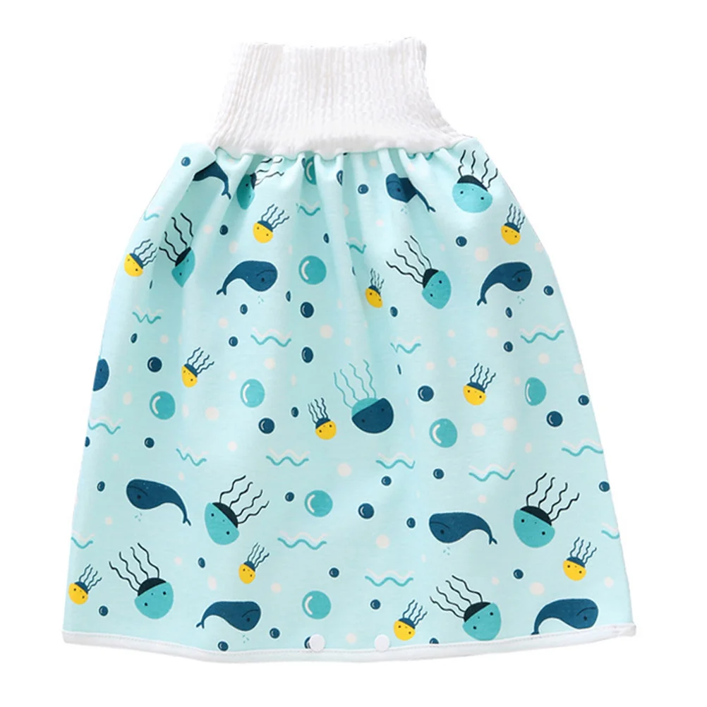 

Waterproof Anti-Leak Baby Diaper Pants Comfortable Cotton Skirts Newborn Washable Night Training TPU Pure Cotton Material