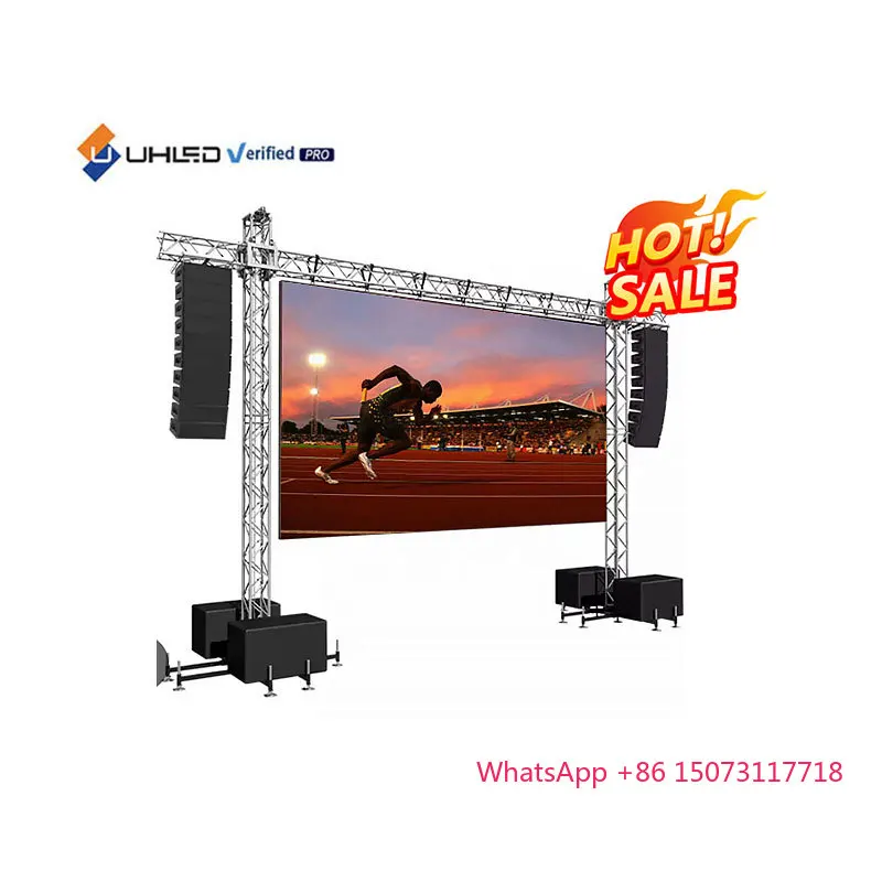 Внутренний светодиодный экран HD 500*1000 P3.9 Светодиодная стена для аренды живых выступлений и видеостены