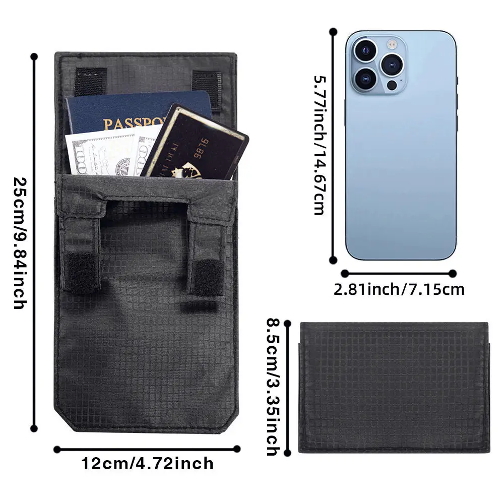 Travel Hidden Money Belt Waist Pack Anti-theft Passport Holder Wallet Pouch for Men Women Outdoor Hiking Camping Accessories