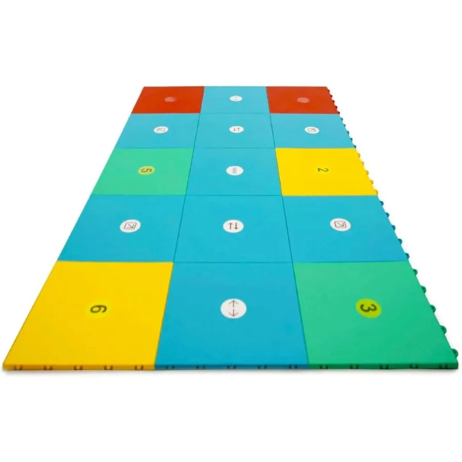 

Professional Training Surface Field Hockey Flooring Tile for Indoor Use Durable Rubber Material in Black with Non-Slip Texture