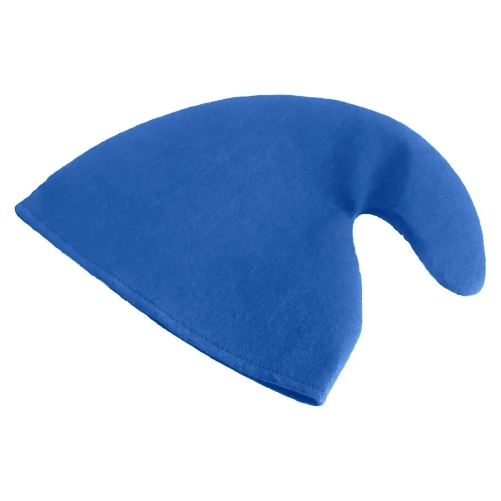 Divertido sombrero de elfo navideño de punta larga, de color sólido y material suave, ideal para disfraces de duendes navideños, elfos, gnomos y hadas, perfecto para fiestas de cosplay.