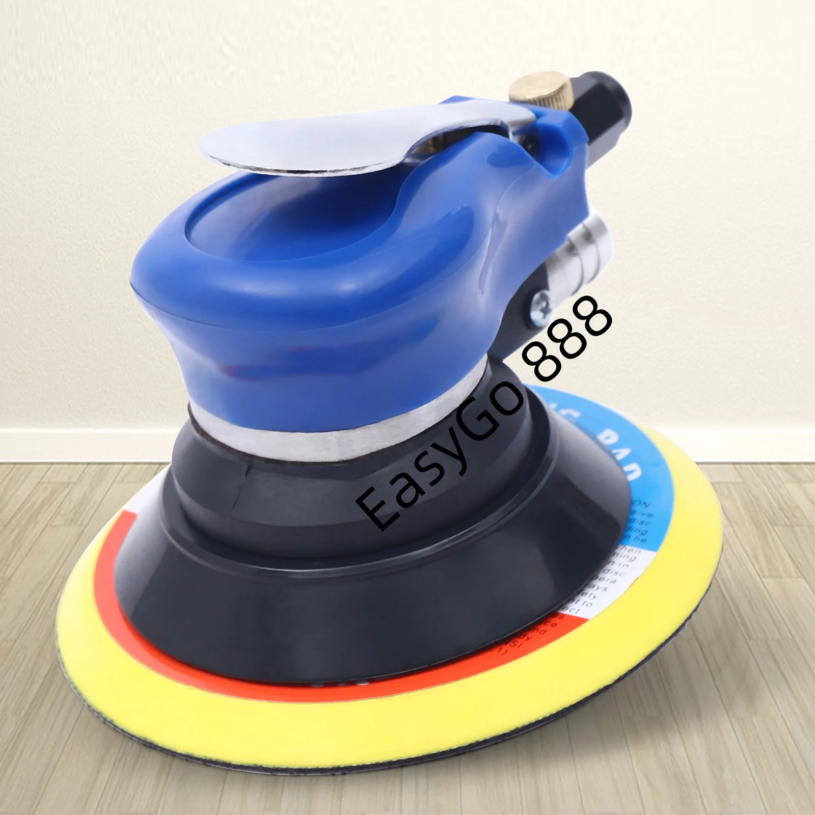 

6-дюймовая воздушная шлифовальная машина для ладони, случайная нескользящая орбитальная автоматическая орбита кузова, шлифовальные инструменты DA, 10000 об/мин для деревообработки, удаления ржавчины, шлифовальный плавник