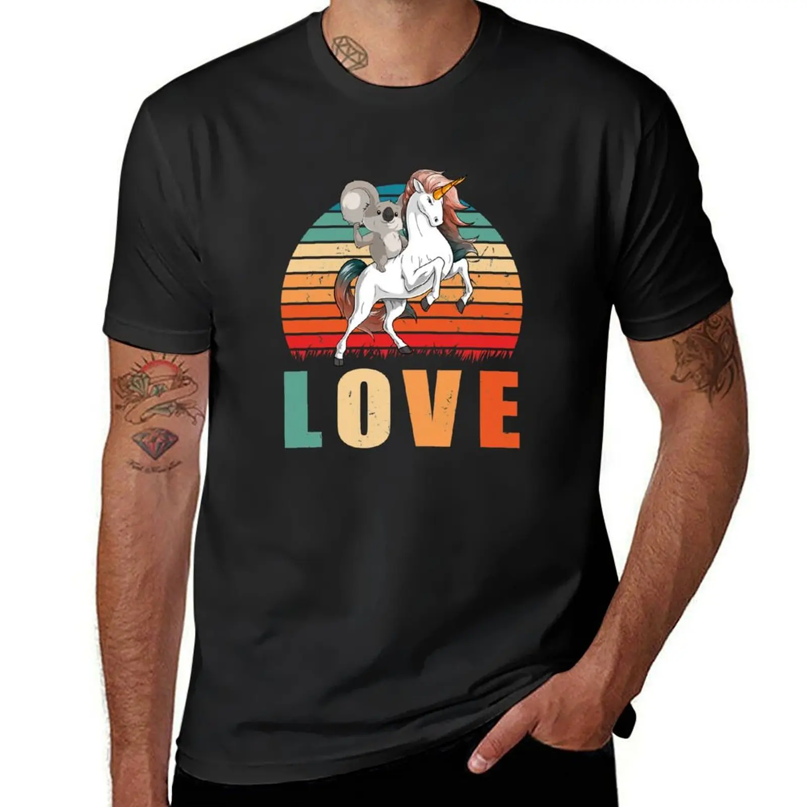 

Koala Riding Unicorn Shirt, Koala Art, Unicorn Gift, Unique Animals Lover, Australian Koala Bear Gift, Love is Love T-Shirt