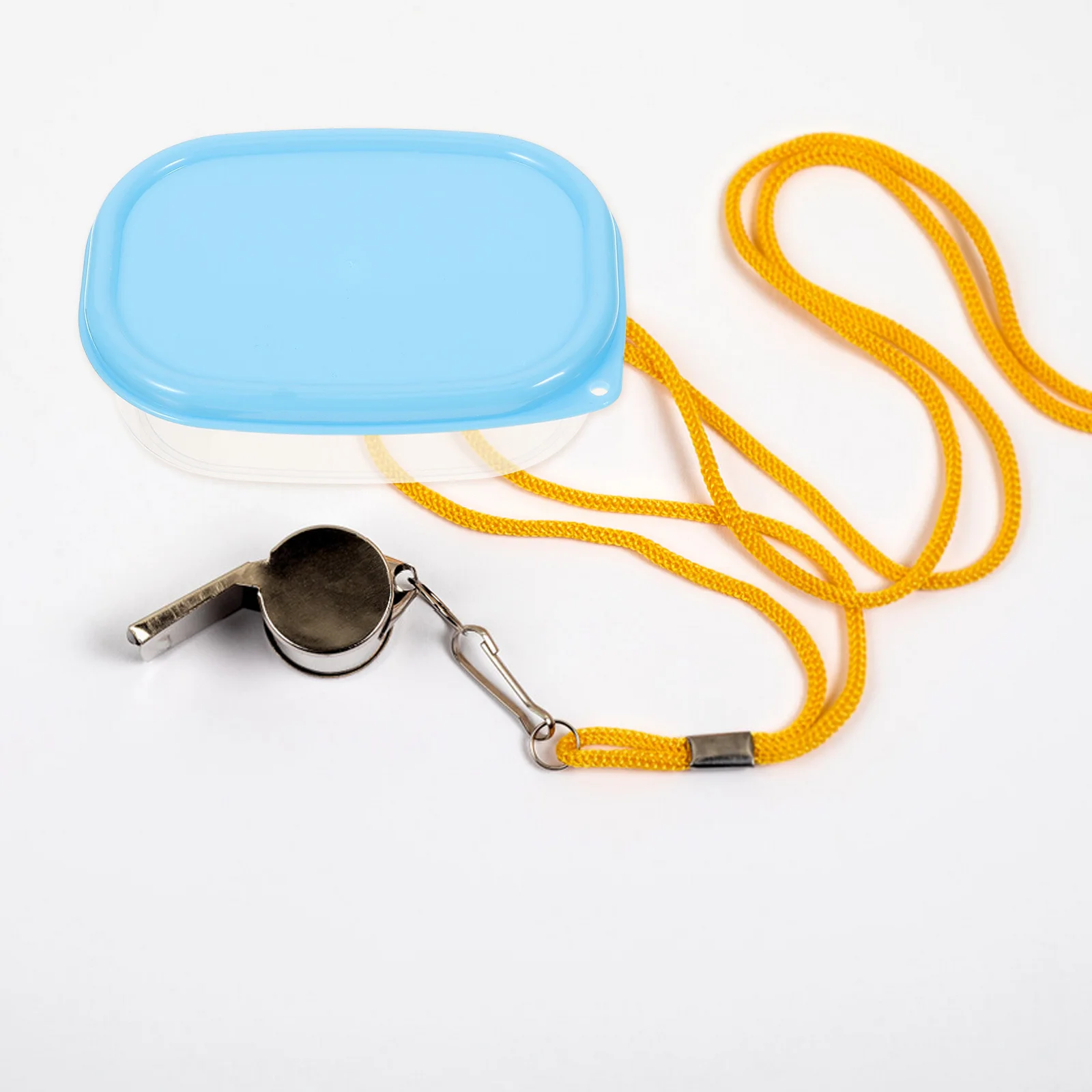 

4pcs Whistle Storage Box Small Plastic Container For Sports Training Outdoor Portable Lightweight Transparent Abs Reusable Case