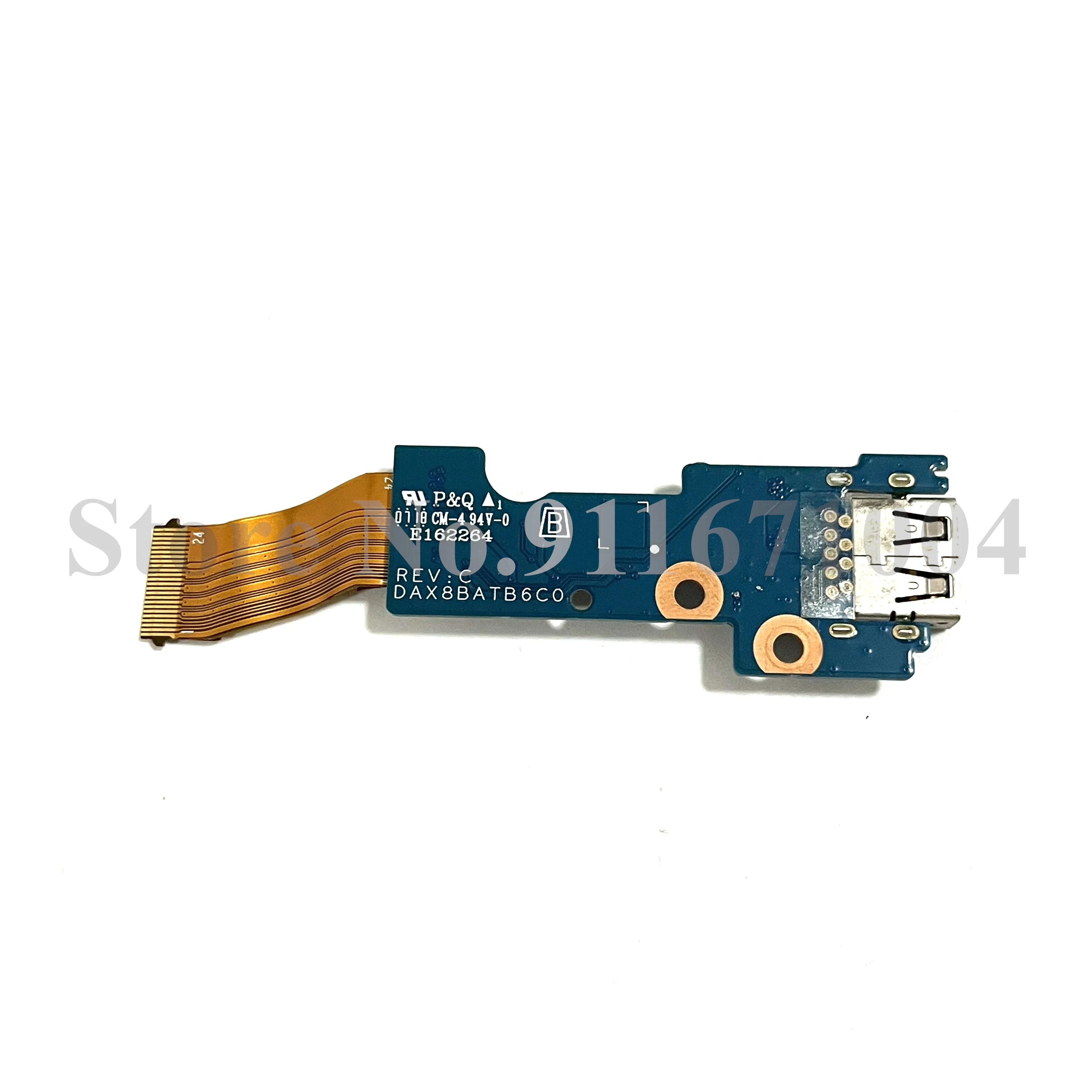 Original For HP ProBook 430 G5 440 G5 Laptop USB Port Circuit Board With Cable DAX8BATB6C0 DAX8BCTB8A1 100% Tested Fast Ship