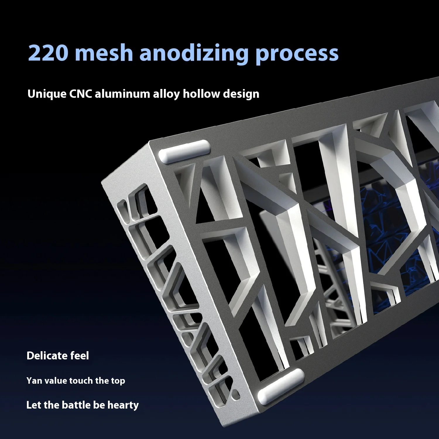 ZORNHER LINGJING 68 Hollow Magnetic Jade Axis pro Gaming Keyboard Aluminum Alloy FPS Dedicated Customized Computer Peripherals