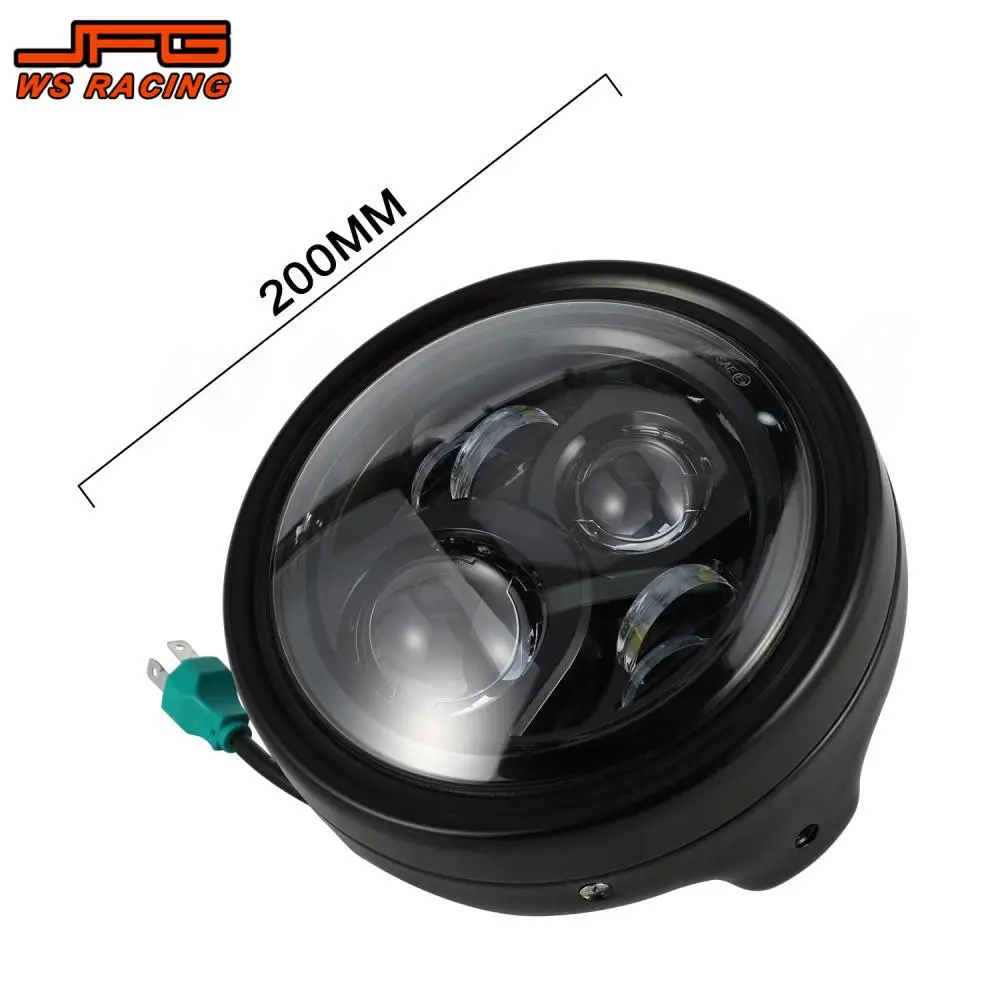 Cruise Head Light Motorcycle Accessories Headlamp 72W 36W Universal For Harley-Davidson Honda KTM YAMAHA Suzuki Kawasaki Cruiser