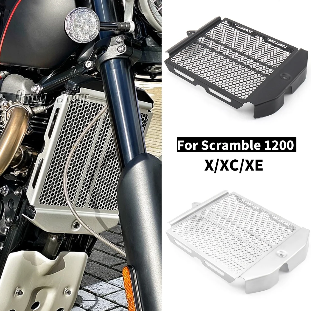 

Аксессуары для мотоциклов Scrambler 1200 XE/XC/X, решетка радиатора, защита для SCRAMBLE 1200XE 1200XC 1200X 24 25