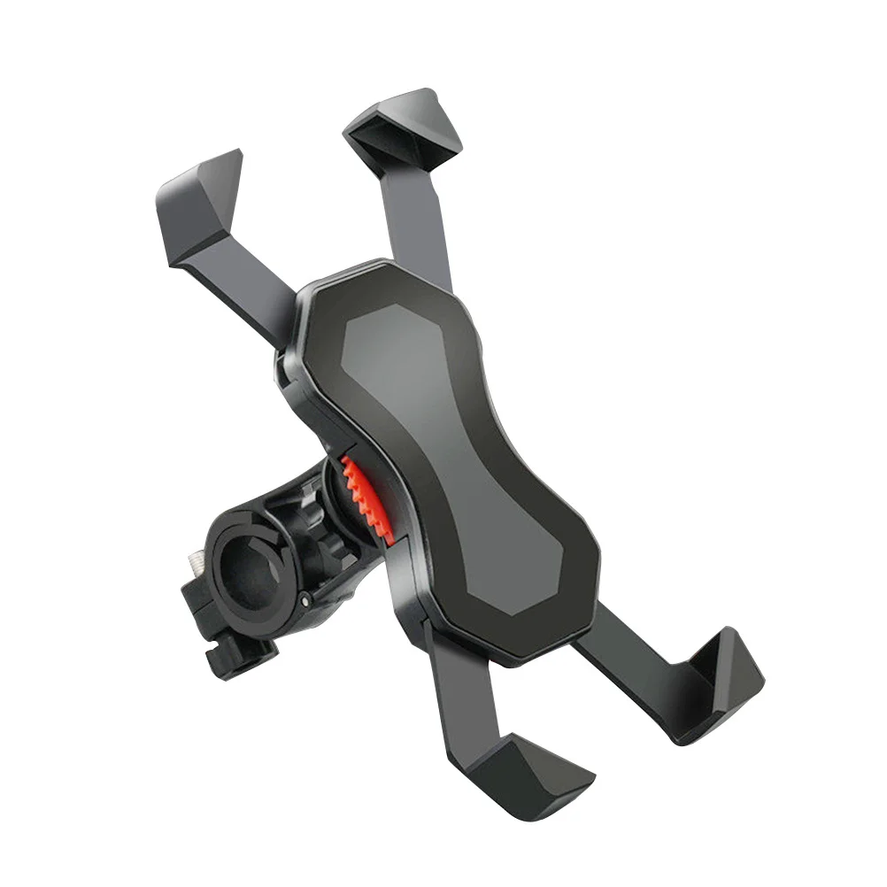 

Black Adjustable Phone Bracket Stand Anti-Vibration Non-Slip Holder for Motorcycle Mountain Bike Bicycle Phone Stand