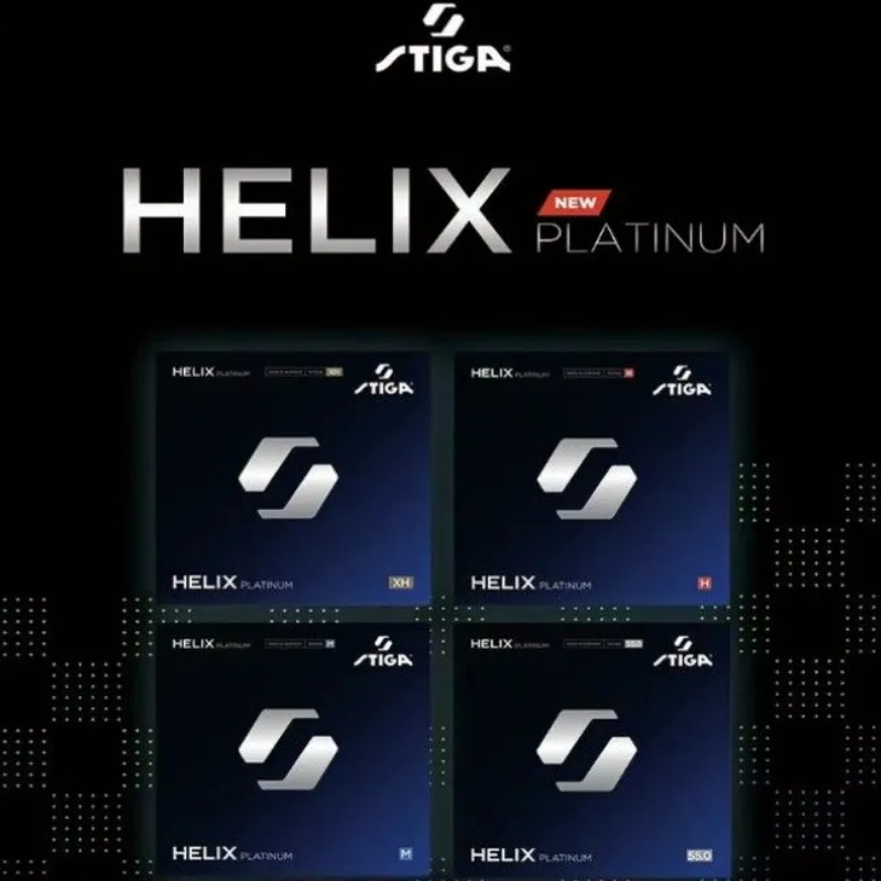 STIGA Destiny HelixPlatinum, a new table tennis rubber from Moregard
