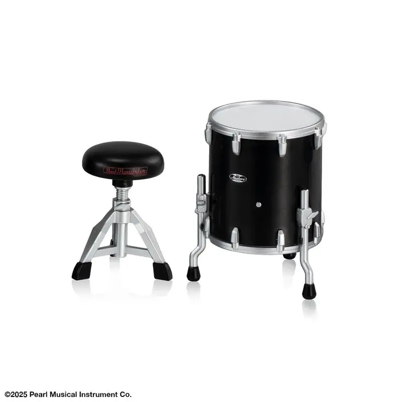 Disponibile Set di batteria in miniatura Bandai Pearl Drums - Autentico display per batteria Gashapon Band e jazz, da collezione con licenza ufficiale