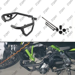 Z 650 Motorcycle Engine Guard Highway Crash Bar Frame Slider Protector For Kawasaki Z650 2017 2018 Black Steel