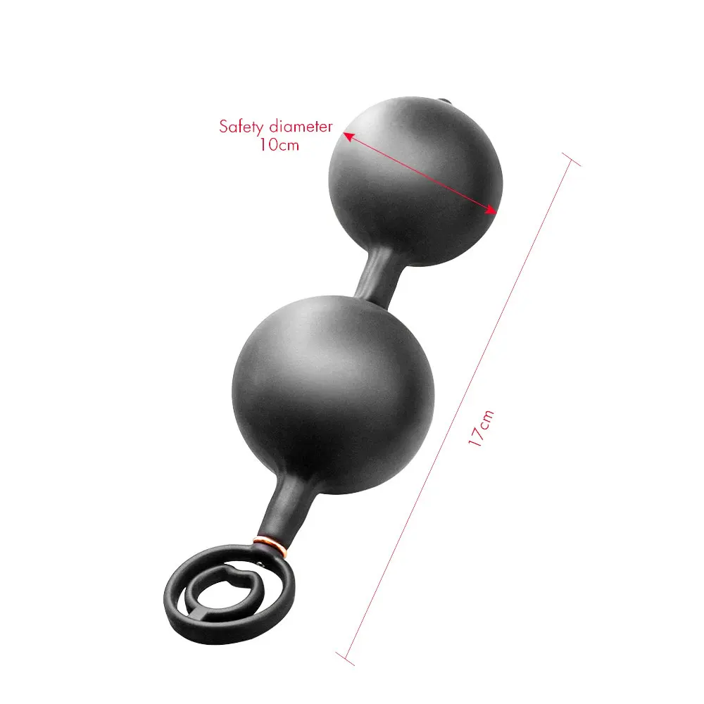 Folding Inflatable Anal Plug Super Huge BDSM Inflate Buttplug Expandable Dildo Pump Anal Dilator For Women/Men Vaginal Anal Toys - Image 6