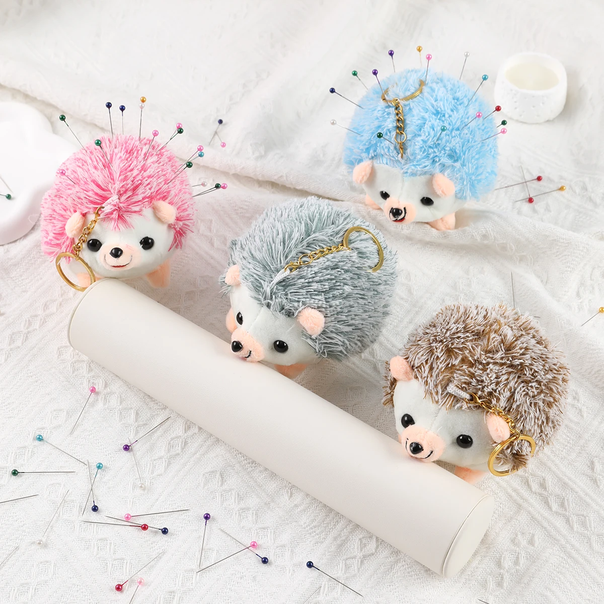 Sewing Pin Cushion - Poduszeczka na szpilki w kształcie jeża,