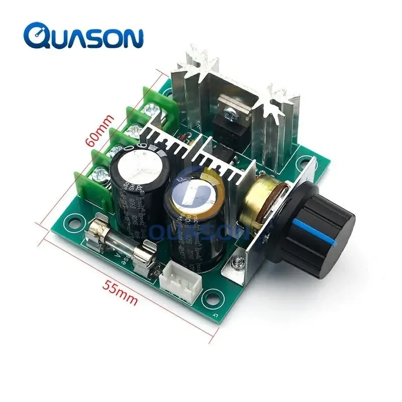 تيار مستمر 12 فولت 24 فولت 30 فولت 40 فولت 13 كيلو هرتز السيارات PWM موتور تيار مباشر سرعة منظم محافظ سرعة تحكم التبديل 10A 50 فولت 1000 فائق التوهج