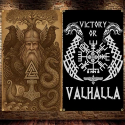 60x90cm 90x150cm Vinland Viking Vinlandia Flag For Decoration Viking Flag