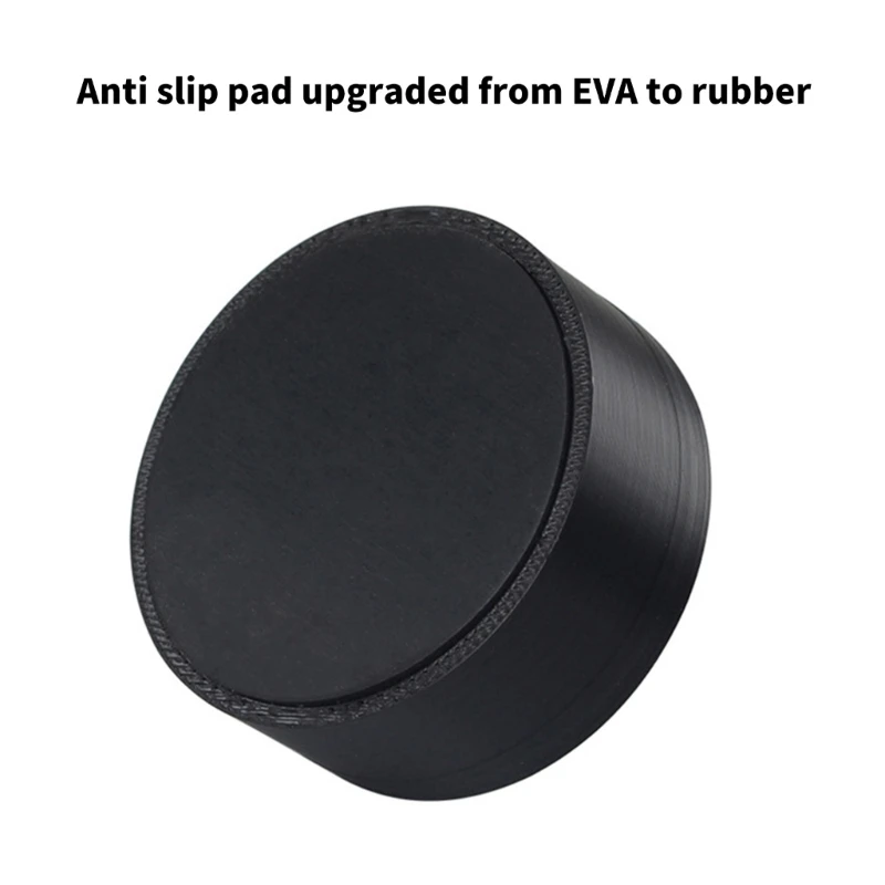 Desktop 3D Printer Feet, 4 Pack Shock Absorbing Replacement Base Printer Feet with Textured Contact Pattern for Stable Printer