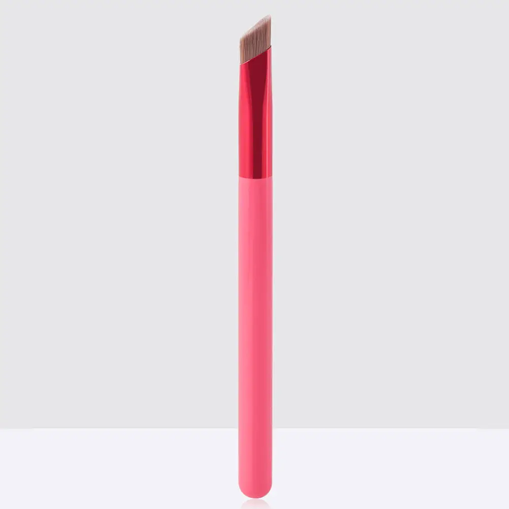 Ensemble de 3 pinceaux à sourcils, pinceaux de maquillage inclinés pour les yeux, pinceaux à eye-liner, pinceaux professionnels pour le mélange de maquillage