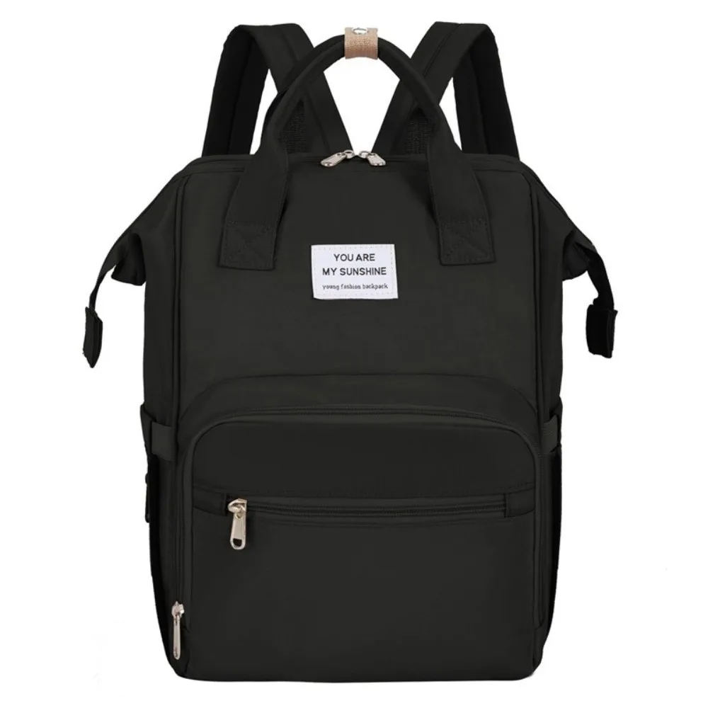 

Portable Mommy Bag Large Capacity Multi-Functional Baby Diaper Backpack Foldable Lightweight Nappy Backpack Bag Female