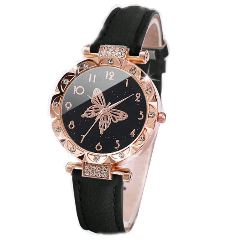 -Border Hot reloj de cuarzo para mujer, temperamento elegante, salvaje, estudiante femenino