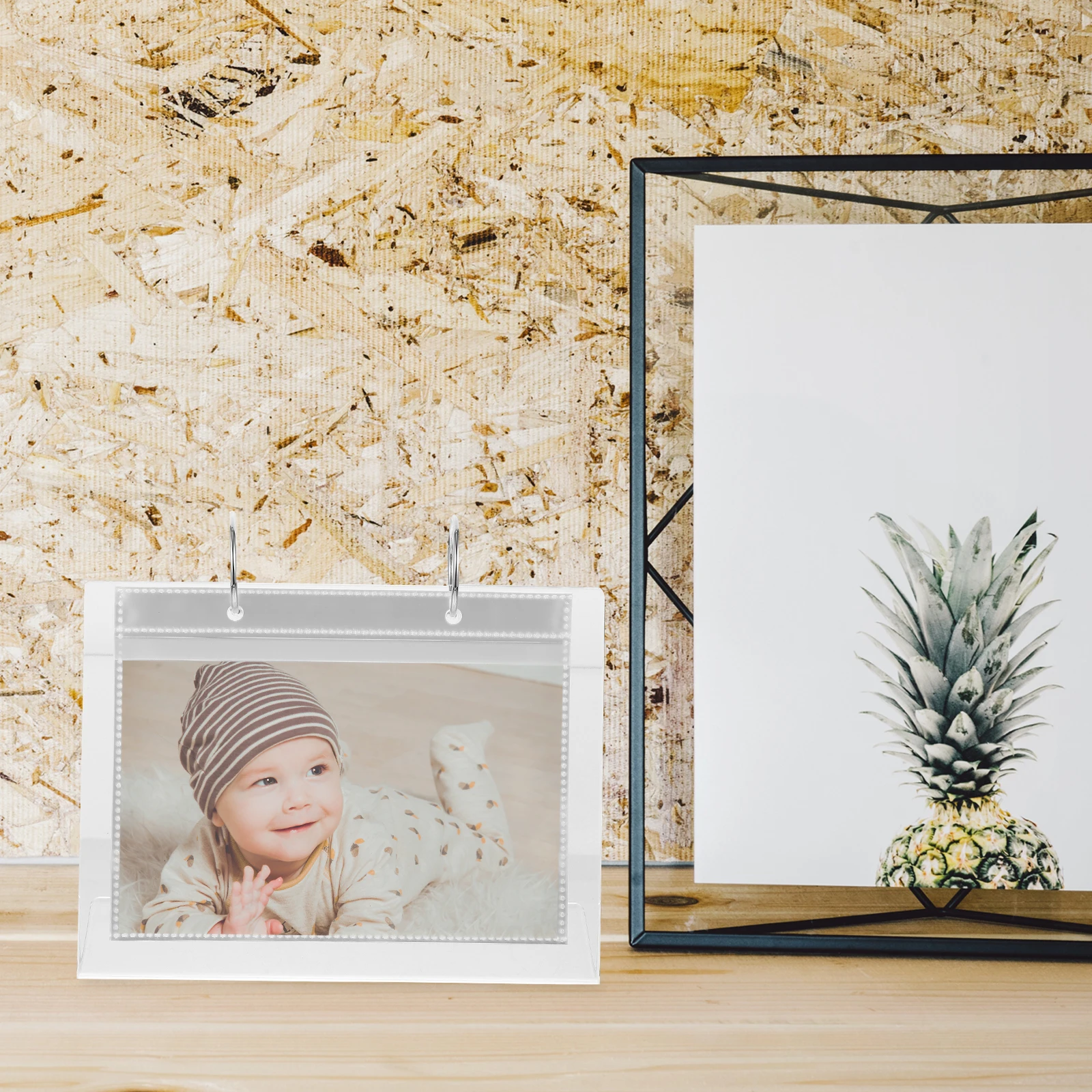 

Acrylic Album Holder For Desk Wall Display Premium Landscape Photo Frame Wedding Graduation Baby Travel Pictures Modern Photo