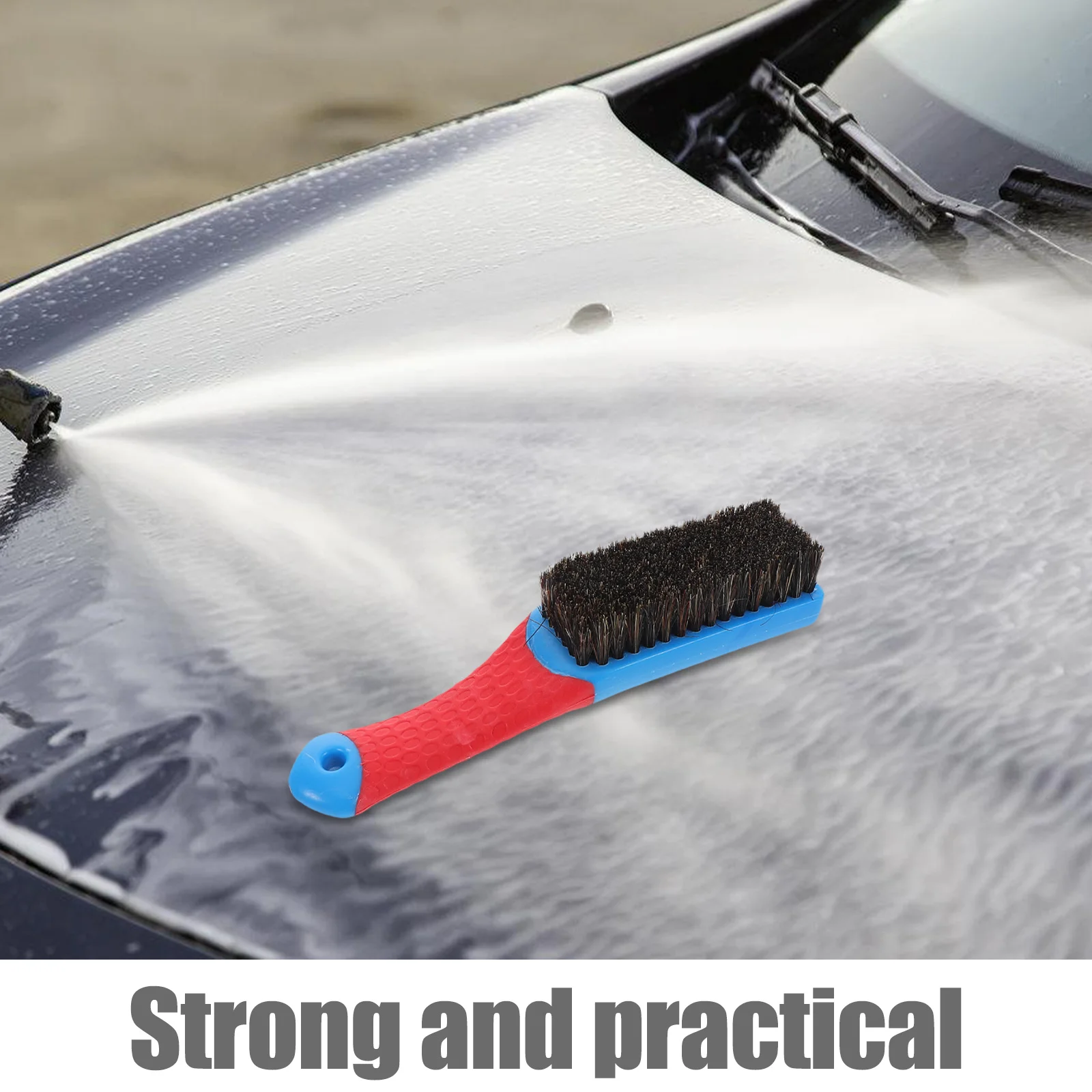 

Detailing Cleaning Brush for Car Interior Fabric Carpet Upholstery Soft Bristle Scrub Tool Detailing Brush