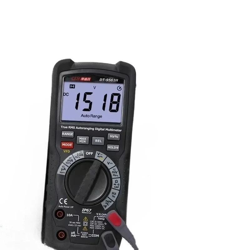 DT-9561H True RMS Digital Multimeter High Precision Intelligent Photovoltaic PV Tester Solar Power System Electrical Detector