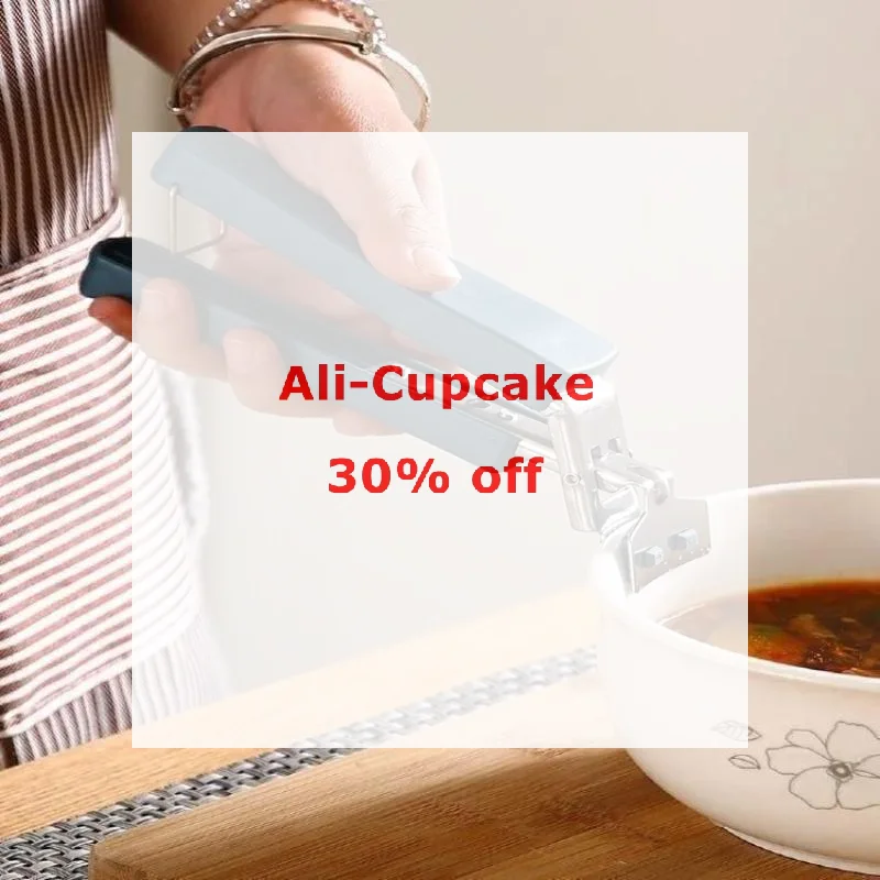 Durable Stainless Steel Bowl Gripper Clip Anti Scald Non Slip Handle Lifts Hot Bowls Plates From Steamer Microwave Oven