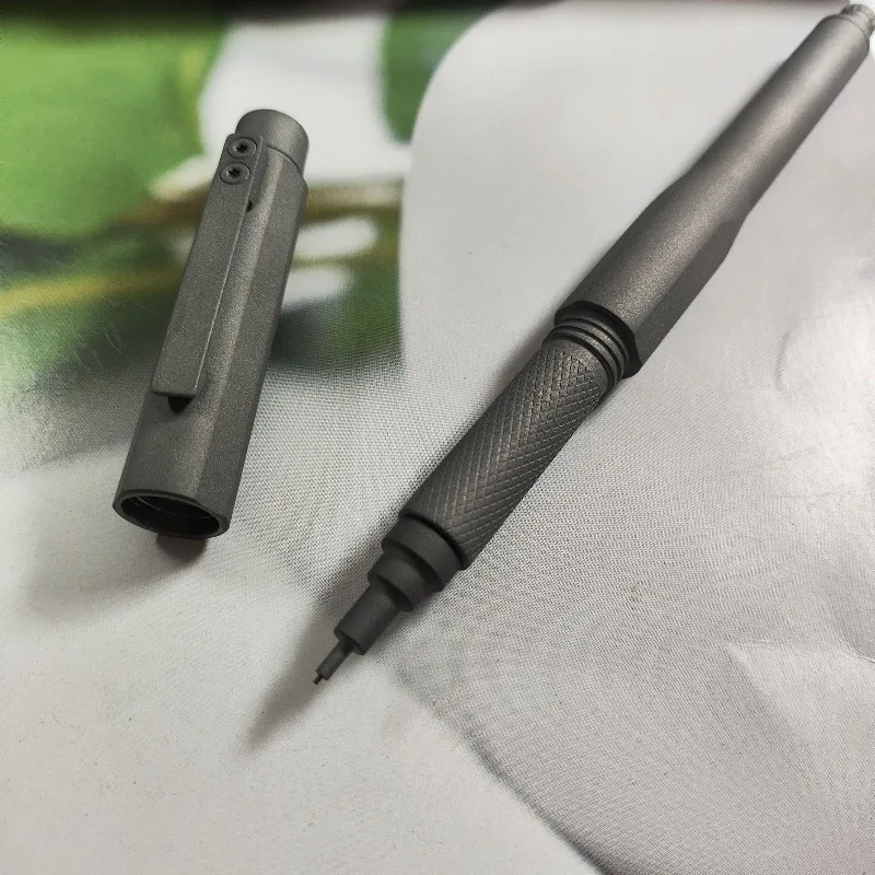 BALAOYE Titanium Alloy Automatic Pencil Pg5 Inner Core 0.5 All Metal Handmade Mechanical Pencils PK UNI Pencil Luxury Stationery