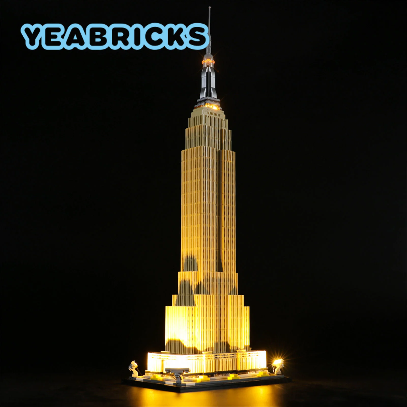 YEABRICKS LED Light Kit for 21046 Empire State Blocks Set (NOT Include the Model) Bricks Toys for Children