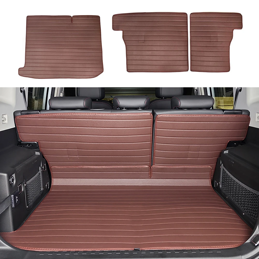 

Подушка багажника автомобиля, внутренняя модификация для Chery Jetour Traveler T2, полностью закрытая подушка багажника, кожаная подушка для ног, аксессуары