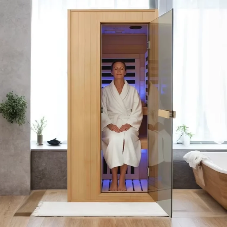 The first choice for chronic pain patients, one person far infrared sauna, dry sauna, indoor, durable and environmentally