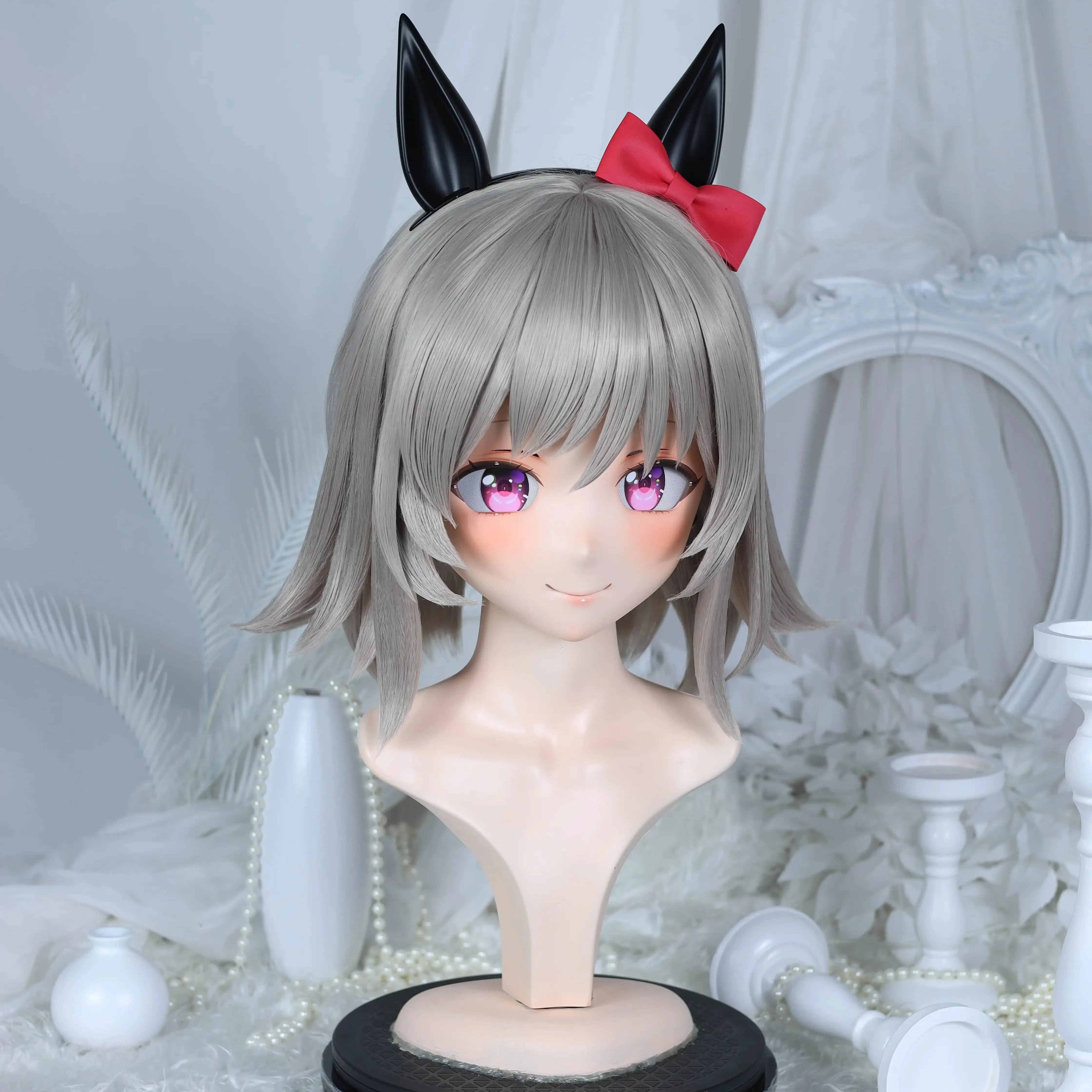 Kigurumi real machine NFD full head with lock cosplay head shell props costume anime game