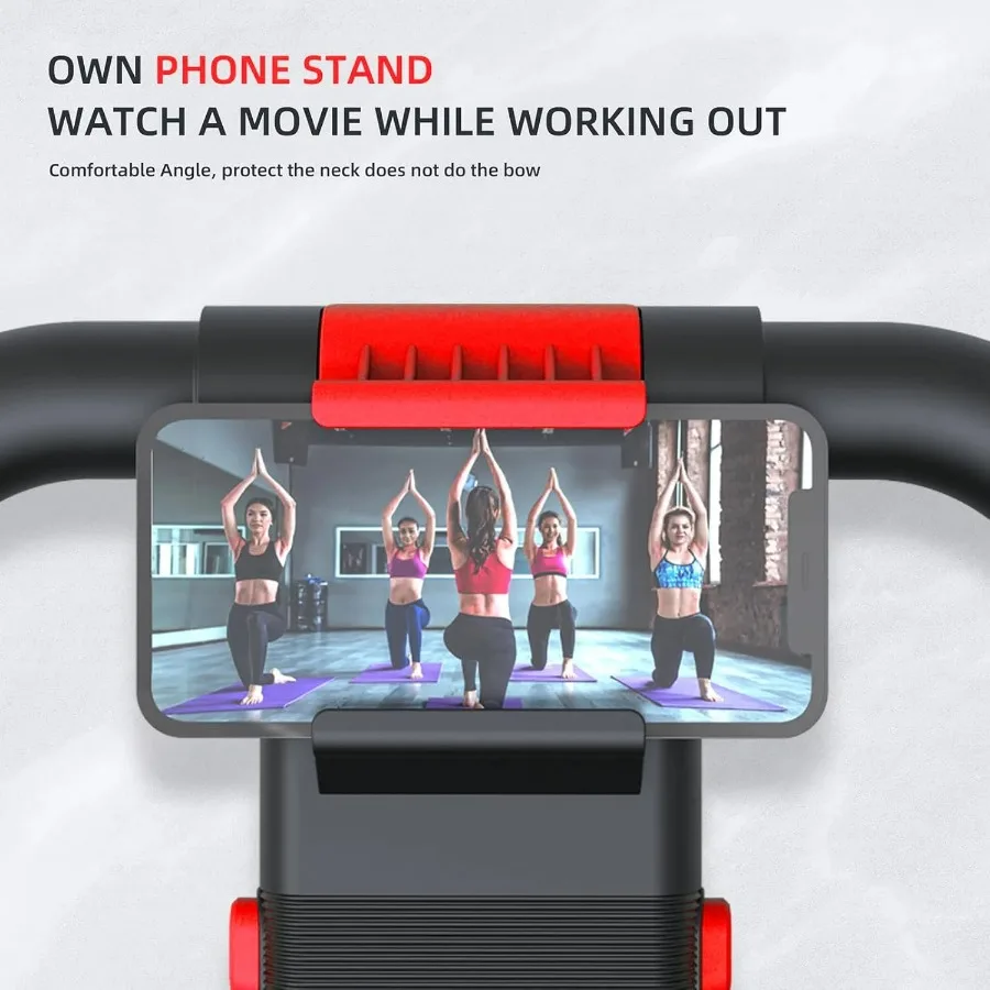 عجلة دوارة FIAMERMOR 2025 AB مع 4 عجلات لدعم الكوع والارتداد التلقائي لحرق الدهون في البطن بشكل فعال وCore T #3