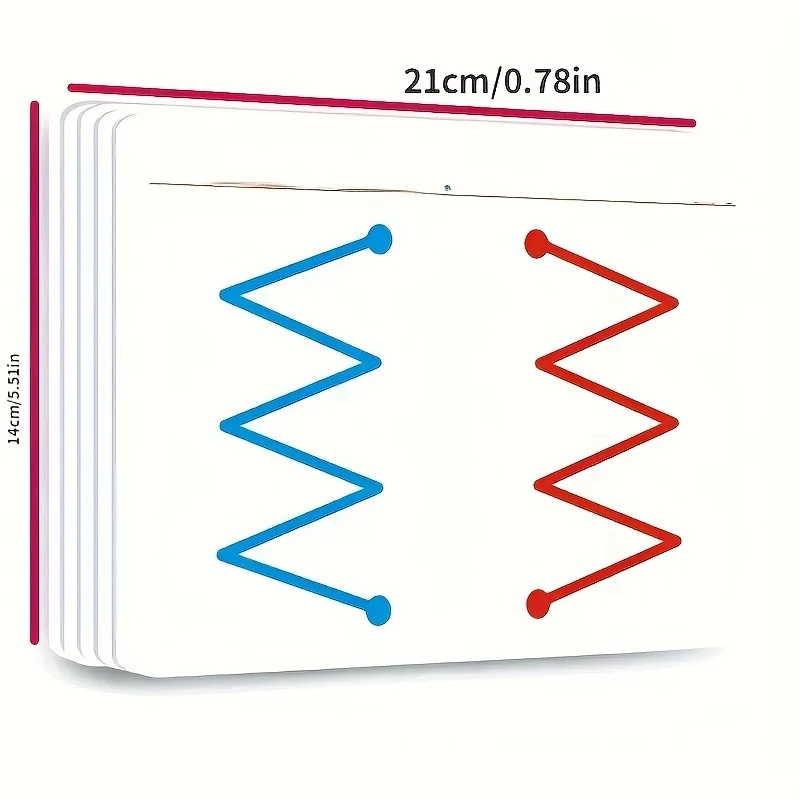 20 Pages Brain Collaboration Training Cards Whole Brain Thinking Training Improving Concentration Attention Fine Motor Cards