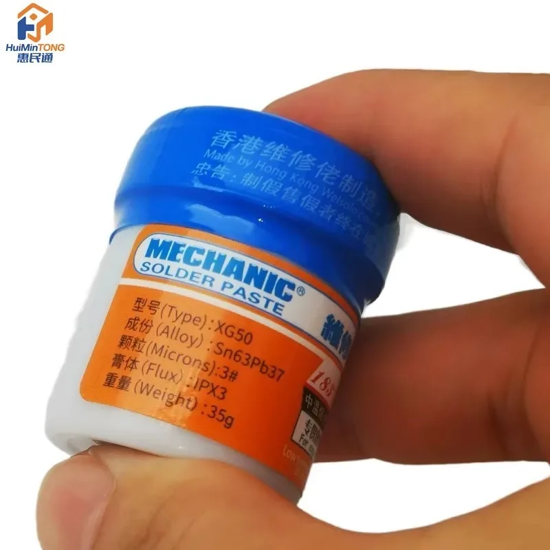 MECHANIC Sn63 XG-50 Soldering SMD SMT BGA Welding Paste Flux for Mobile Phone Repair Solder Iron Rework Station Paste