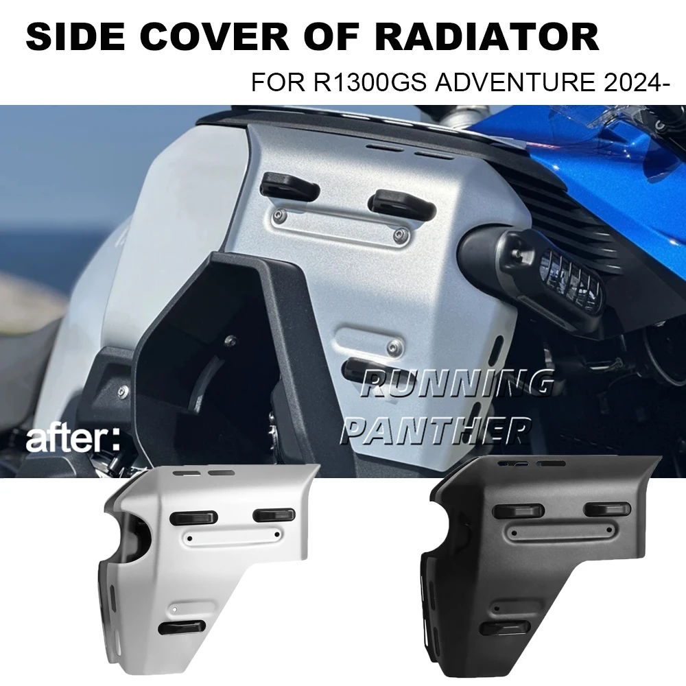 

NEW Radiator Side Cover Panel Frame Guard Fairing Protector For BMW GS1300 R 1300 GS Adventure R1300GS ADV 2024 2025