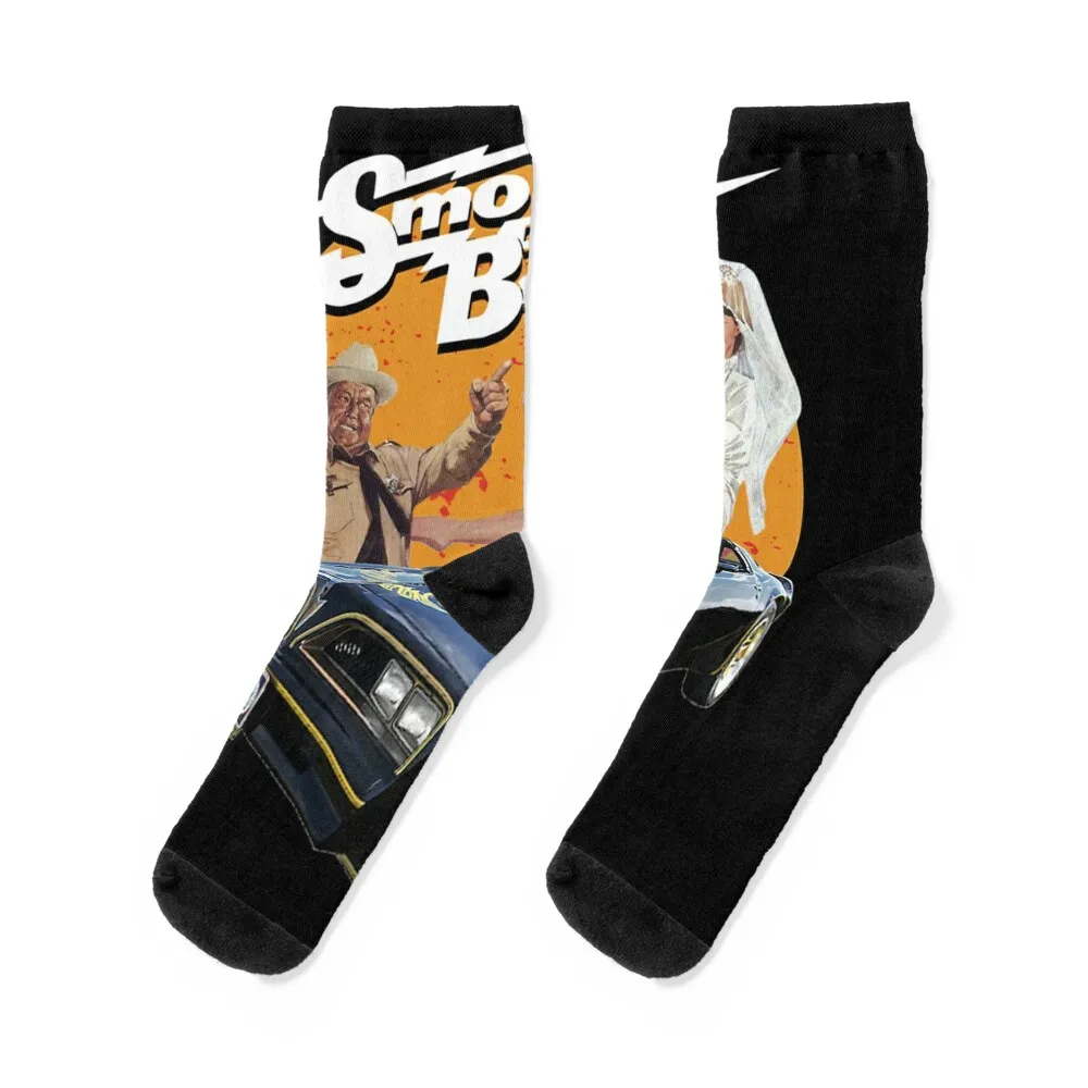

Smokey the bandit smile face ar Socks moving stockings Heating sock Christmas snow Socks For Man Women's