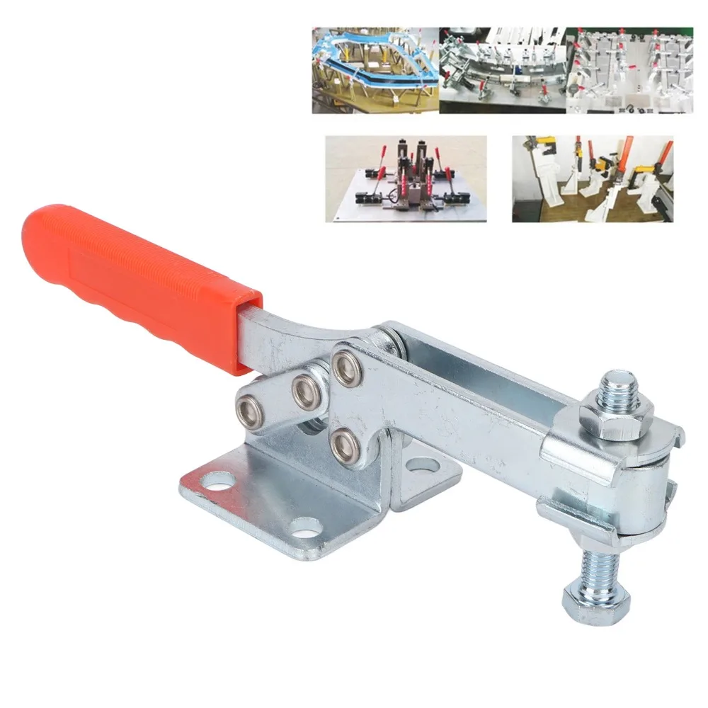 New Portable Toggle Clamp Antislip HS-12384 Quick Release Toggle Clamp Horizontal Toggle Clamp Welding