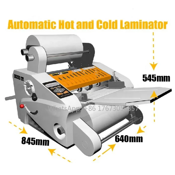 Factory Direct Roll To Sheet Laminating Machine F350A Hot And Cold Laminator Machine